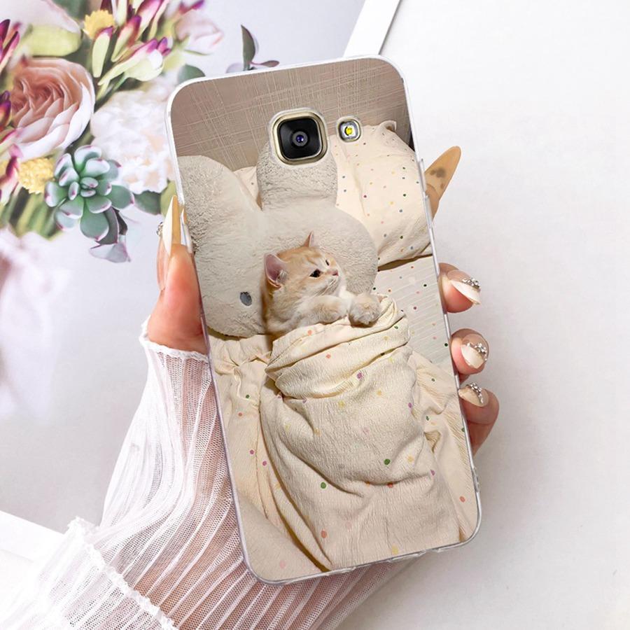For Samsung A5 2016 2017 Case A520F Cover butterfly Silicone TPU Soft Back Cover Case For SamsungA5 2016 A510F Protective Shell