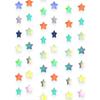 Iridescent Glitter Mixed Star Paper Garland Banner Décor 40 Feet Mixed Little and Large Twinkle Star Hanging Bunting Banner Backdrop for Wedding