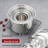 Commercial 304 Stainless Steel Deep Mixing Bowl