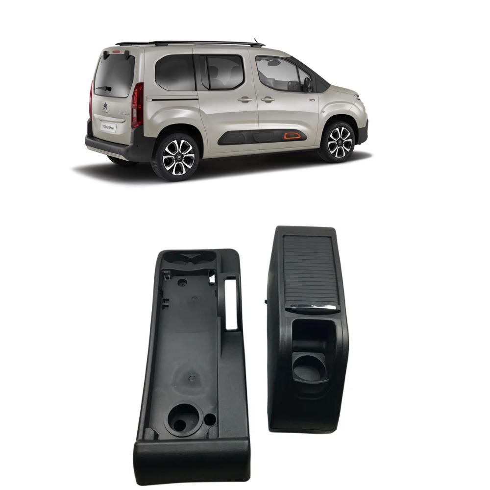 Для Peugeot Partner Tepee Citroen Berlingo 2009-2019 Большая центральная консоль-подлокотник Органайзер-ящик для хранения Подстаканник 7591.70