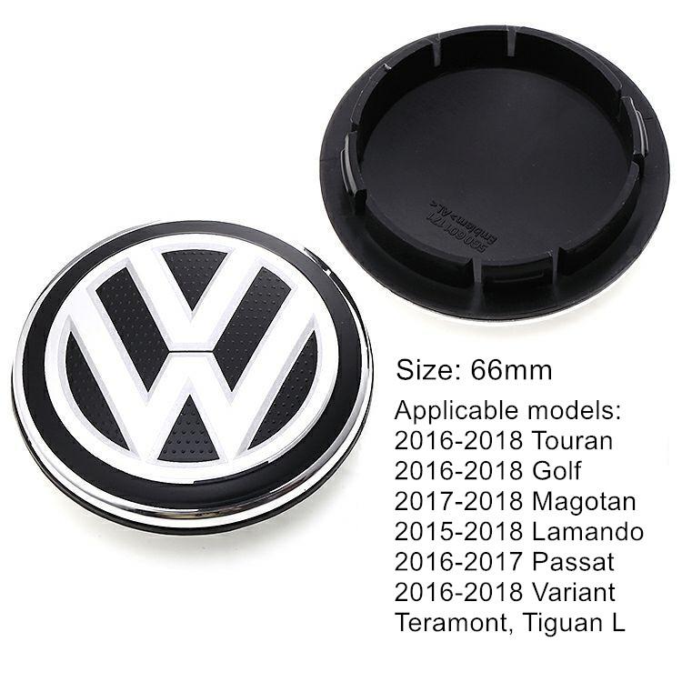 4PCS 56mm 65mm Car Wheel Center Hub Caps Cover for VW Volkswagen Golf Polo Passat Touran Jetta Interior Mouldings EKJA-K564 QK1