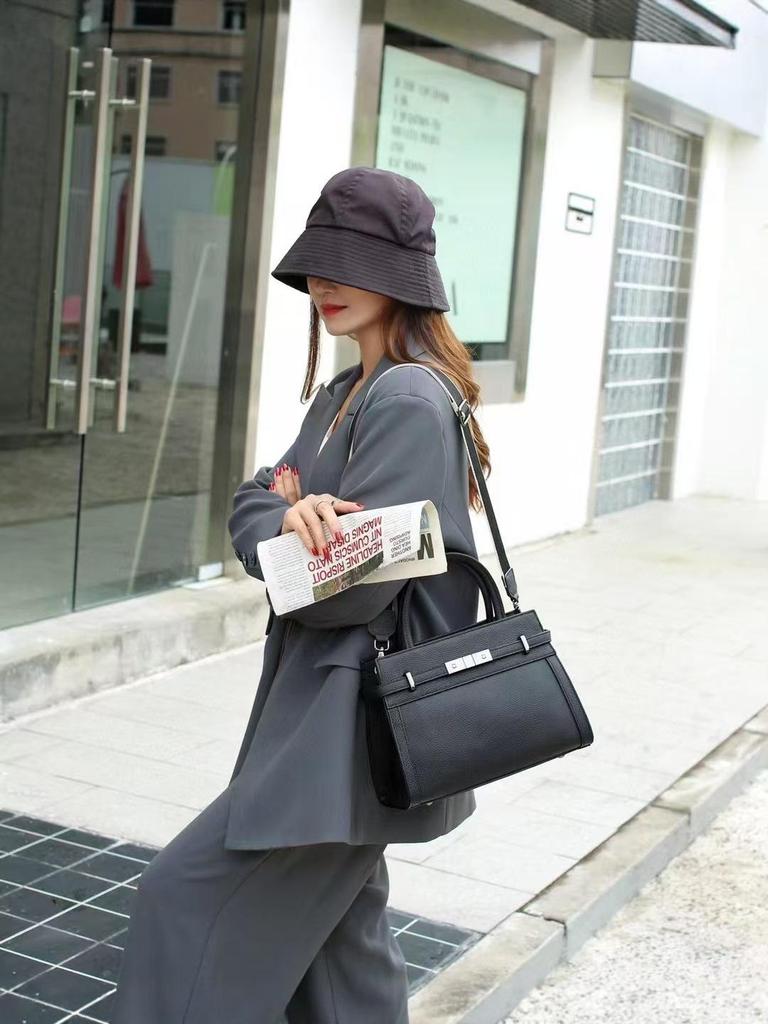 Женская сумка Kelly Birkin из коровьей кожи через плечо и кроссбоди