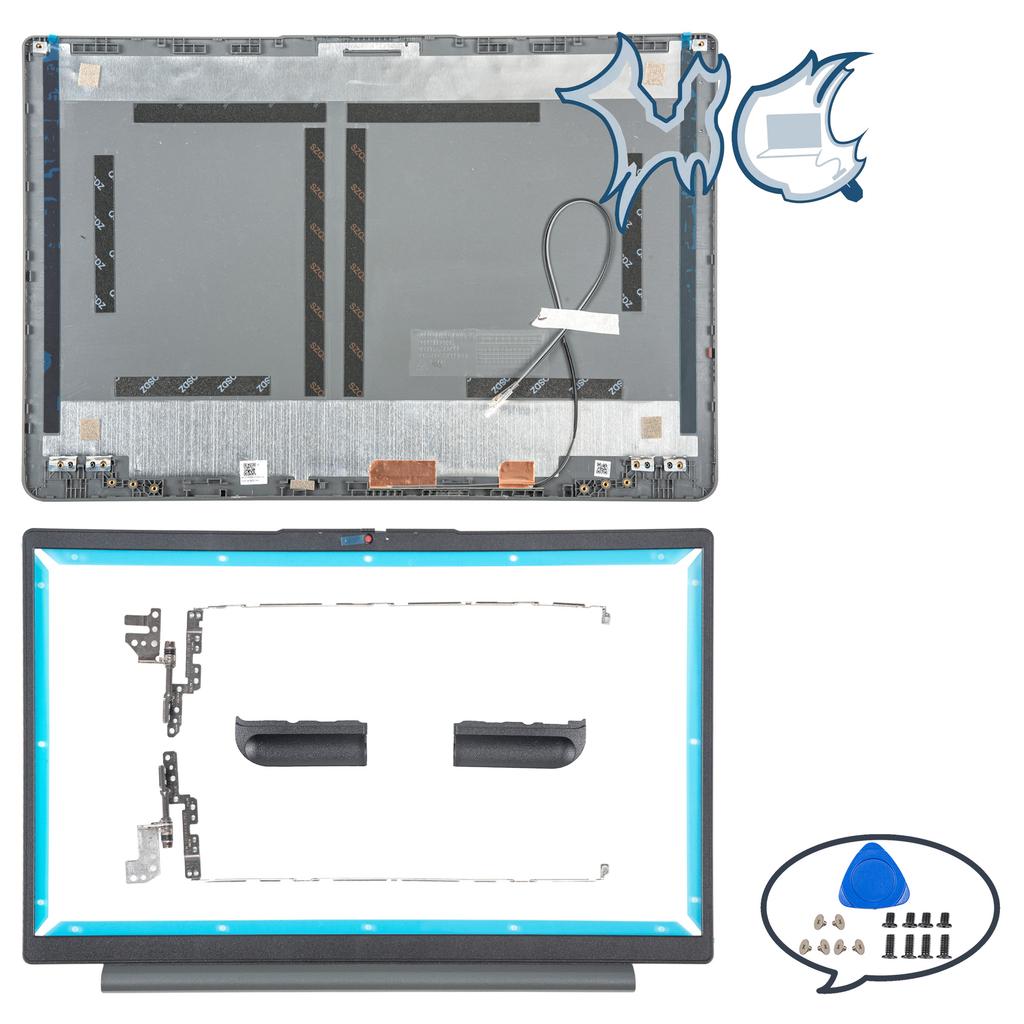 New For IdeaPad 3 15ITL6 15ADA6 15ALC6 2021 Plastic LCD Back Cover/Front Bezel/keyboard/Palmrest/Hinges/Bottom Case HS560 15.6in