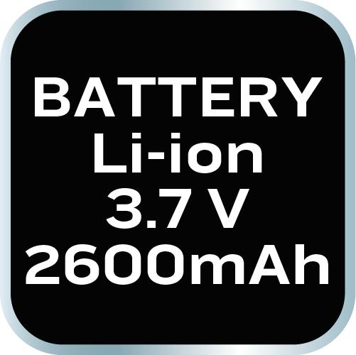 Battery floodlight 750+250 lm COB