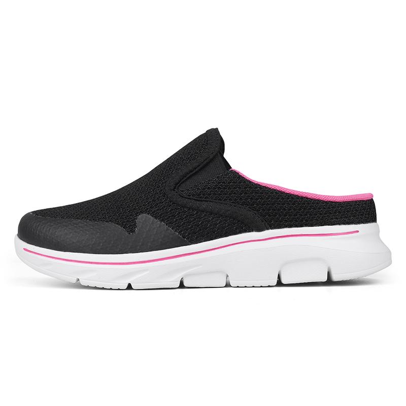 35-48 Мужские/Женские тапочки Мужские полутапочки Летние сетчатые Meter-дышащие мужские черные туфли Mueller