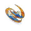 Retro Style Napkin Holder Holder, Ghost Halloween Theme, Transparent Acrylic Vertical Dispenser, for Dining Tables Bars Kitchens Party Bar