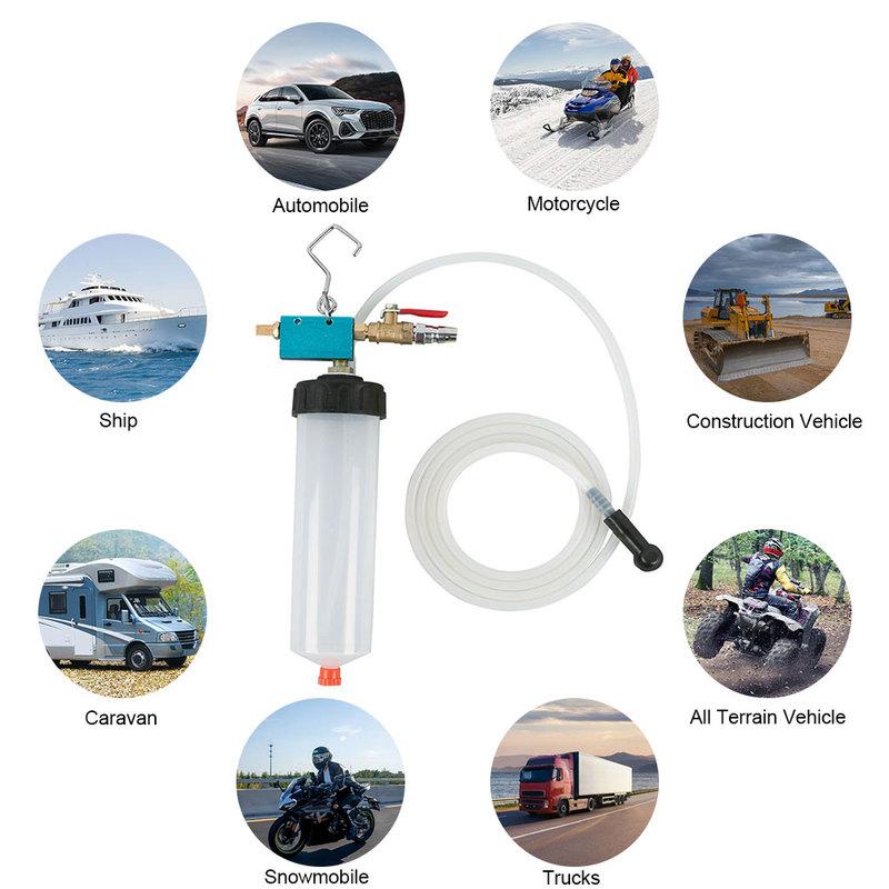 Car Brake Fluid Oil Change Tool Hydraulic Clutch Oil Pump Empty Exchange Drained Kit Car Brake Fluid Oil Pump for Car Motorcycle