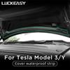 LUCKEASY For Tesla Model3 ModelY Front Hood Protective Cover Hood Waterproof Sealing Strip Modification Accessories