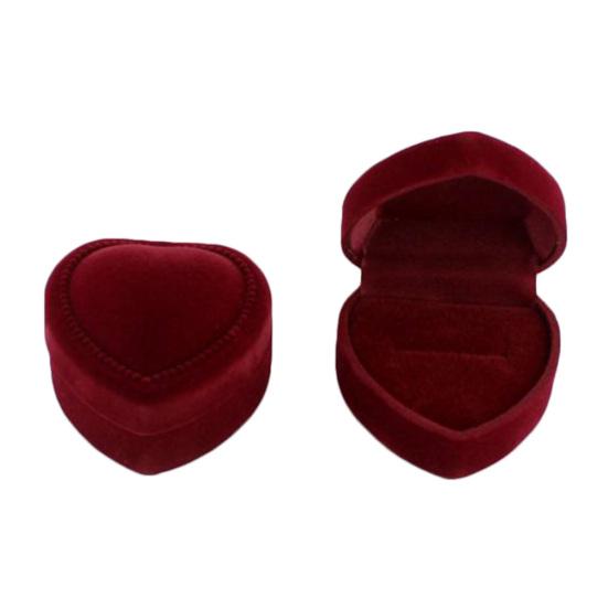 Кольцо на палец в форме сердца, серьги-пусеты, подставка для украшений, контейнер для хранения