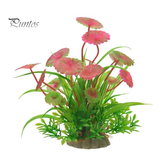 Искусственные водные растения, устойчивые к выцветанию, имитация пластика, гидропонная трава, яркий аквариумный ландшафтный декор для аквариумов с рыбами и рептилиями