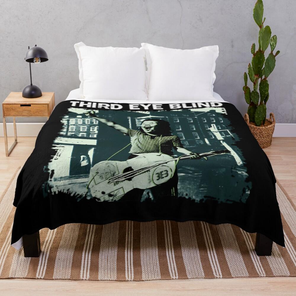 Vintage Music Band - Vintag Fan Tour Throw Blanket