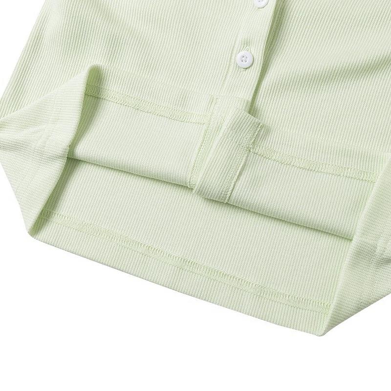 Puma Дышащий удобный облегающий трикотажный топ с длинным рукавом для женщин, зеленый 628475-80