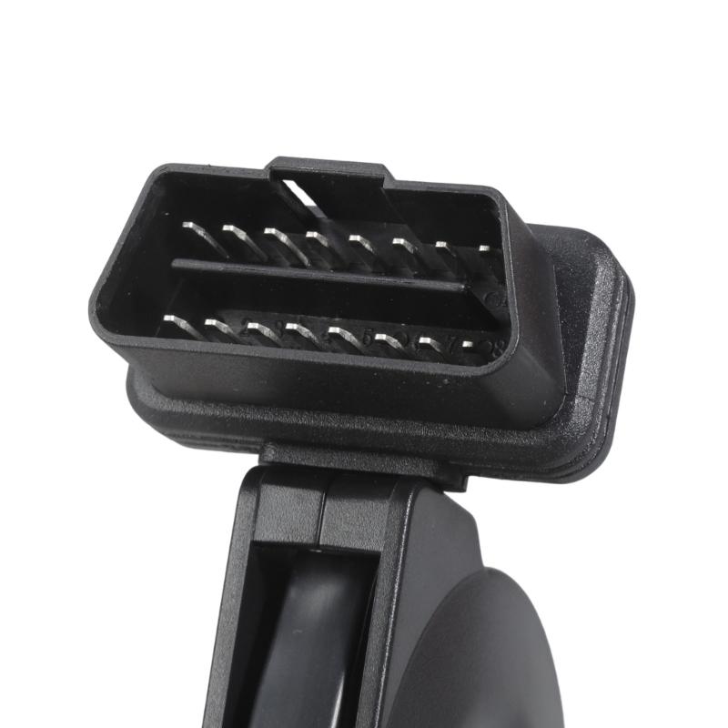 Adjustable Length OBD2 Extension Cable 16Pin Male To Female Flat Ribbon Connectors For Car Diagnostic Scanner GPSs Trackers