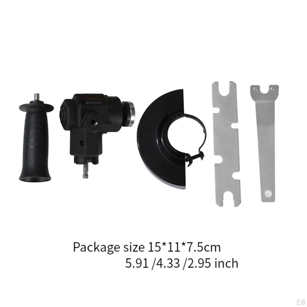 Переходник для угловой шлифовальной машины на дрель, адаптер для электроинструмента