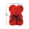 Rose Ours éternel Fleur Ours en Peluche Fleurs artificielles Saint Valentin Anniversaire de Mariage Anniversaire Cadeaux Jouets