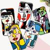 Black Tpu Case For ZTE Blade A3 A5 A7 2019 2020 A31 A51 A71 A7S V2020 L210 L8 Smart Vita 2022 V30 Picasso Abstract Art Painting