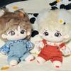 Mini Doll Clothes 2 Colors Clothes Overalls Suit Cotton Stuffed Dolls 20cm Cotton Doll