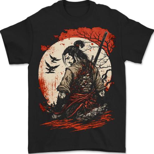 Ronins Disgrace Samurai Warrior Kenjutsu Mens T-Shirt 100% Cotton