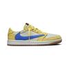Детские кроссовки Travis Scott x Air Jordan 1 Retro Low OG SP PS Canary Yellow Racer-Blue Light-Silver DZ5909-700