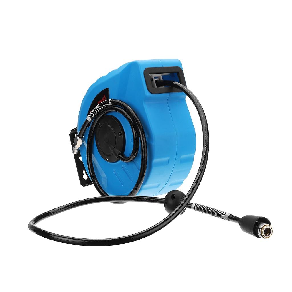 10M 1/4" 260PSI Катушка с шлангом Настенное крепление Выдвижная Автоматическая намотка Воздушный компрессор 33*16*28.5CM