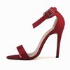 LOSLANDIFEN Women Sandals Sexy Thin High Heels Ankle Strap Gladiator Summer Fashion Brand Sandal Narrow Band Party Wedding Shoes Shoe