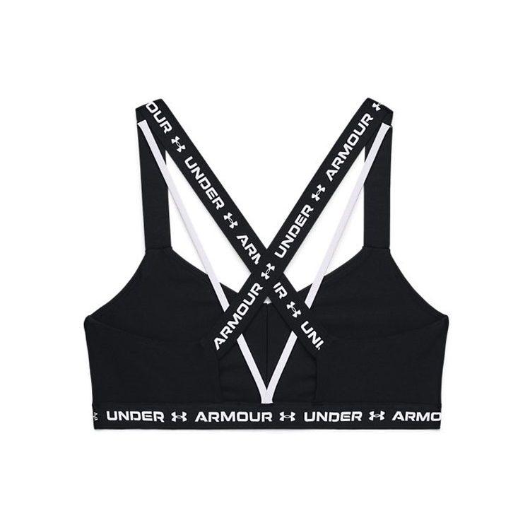 Under Armour Женский черный топ-майка с перекрестными лямками 1361033-001