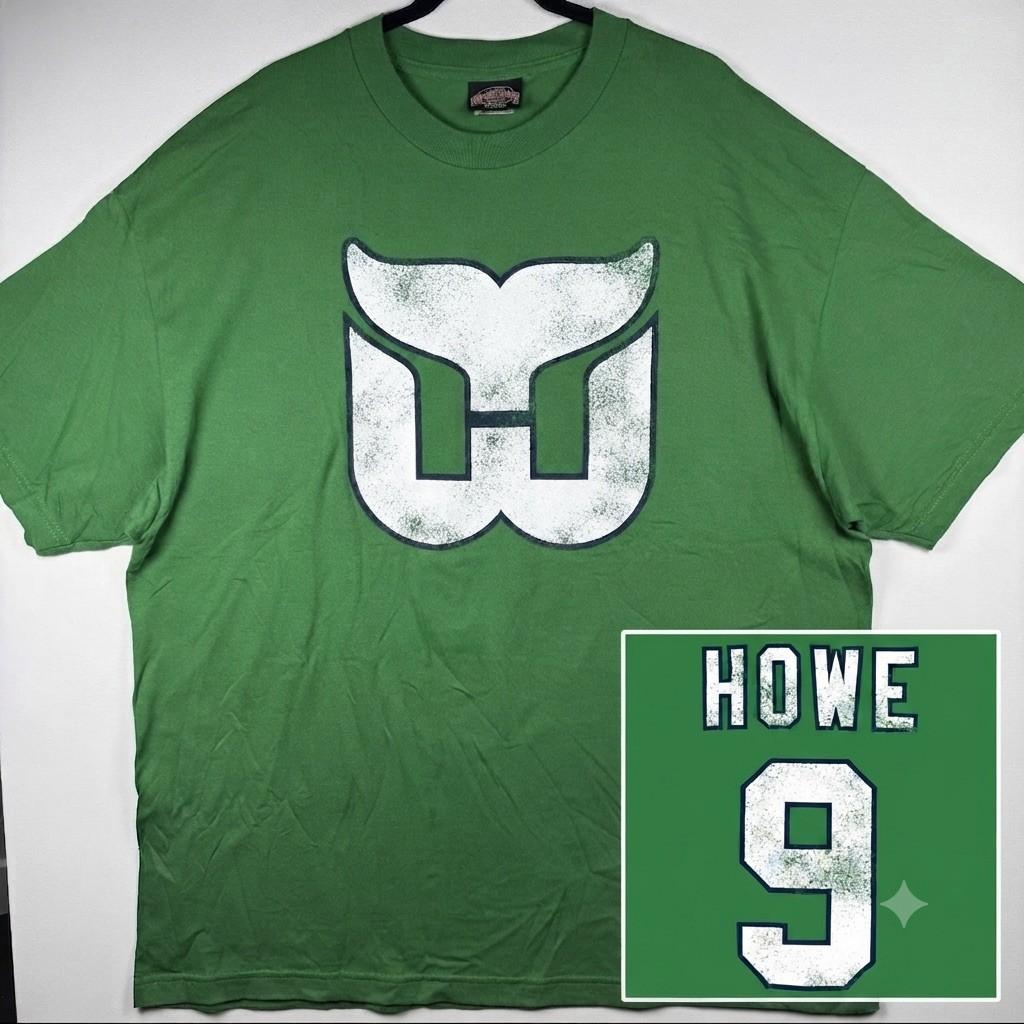 Old Time Hockey Gordie Howe 9 Hartford Whalers NHL Alumni Collection Canada 2XL