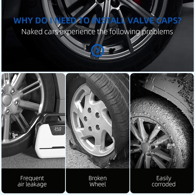 KGMZA1 For W206 Class C200L CLA GLA Mercedes Benz W203 W220 W213 W211 W212 W201 Car Wheel Tire Valve car accessories