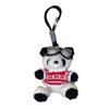 Stuffed Animal Plush Key Ring Cute Pilot Panda Plush Key Ring Panda Keychain  Women Girls