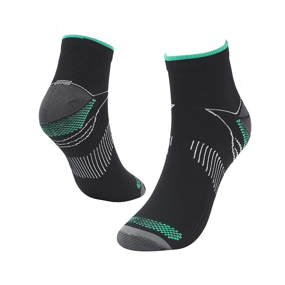 Unisex Breathable Compression Running Socks for Sports - Anti-stuffiness, Elastic Fit, Short Length