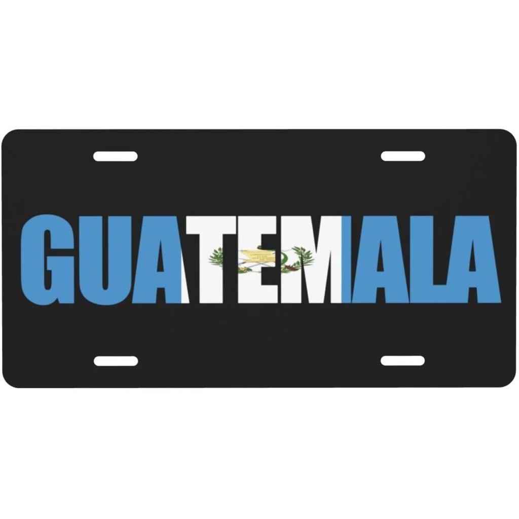 Vintage Plaque America Mexico Poland Ireland National Flags License Plates Metal Tin Signs Garage Bar Pubs Clubs Home Wall Decor