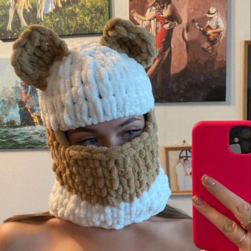 Весенняя новинка, чистая шерстяная шапка ручной вязки с узором Gossip, допаминовая шапка для взрослых