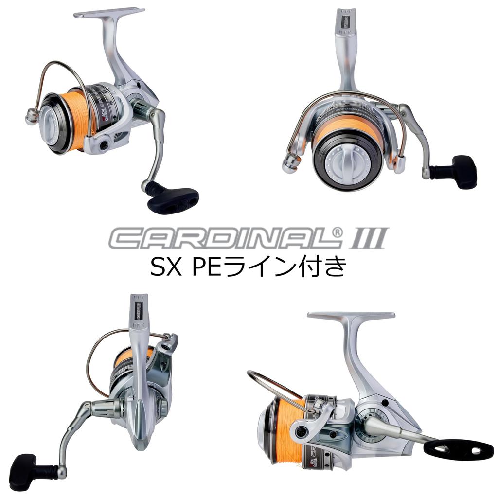 Abu Garcia Карповая катушка CARDINAL III SX3000H с леской PE и запасной шпулей