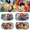 Новое поступление! Мультяшный пенал One Piece для студентов, прочный полиэстер