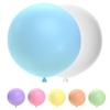 Гигантские воздушные шары, круглые шары диаметром 36 дюймов, 7 больших толстых латексных шаров, свадебные и праздничные украшения, украшения для вечеринок, пастельные шары, большие