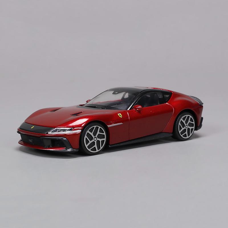 New In Stock Bburago 1:43 Ferrari 12cilindri Alloy Miniature Diecast Model Ferrari 296 Gtb Ferrari Purosangue Car Model Toy Gift