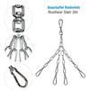 Boxing Bag Connecting Hook Chain Punching Bag Hanger Metal Chain With Hook Heavy Duty Swing Hanger Easy to Install
