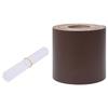 Écran d'intimité de jardin - Maison Exclusive - Revêtement PVC - 70 x 0,19 m - Marron résistant UV