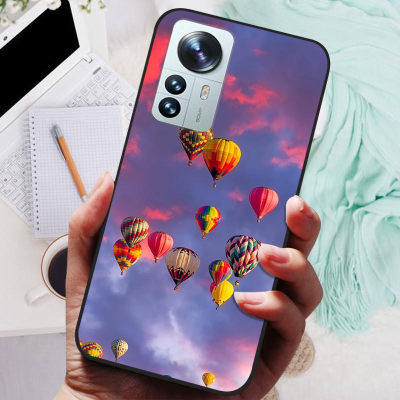 Для Xiaomi 12 Pro Чехол Мягкие силиконовые чехлы для телефона из ТПУ для Xiaomi 12X 12 X 12Pro 5G Чехол Бампер Ударопрочный Coque Xiaomi12 Чехол