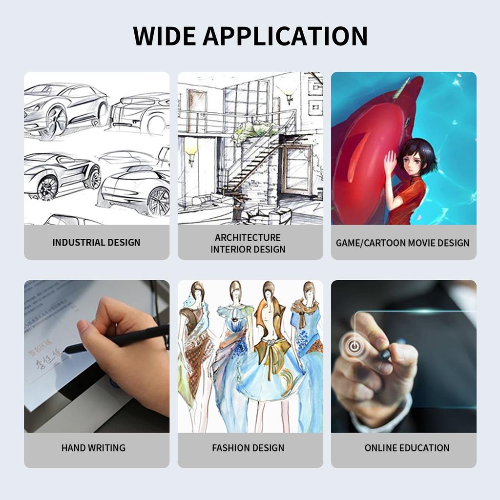 10moons T503 Digital Art Graphics Drawing Tablet 6 X3.9 Inches Ultralight Art Creation Sketch with