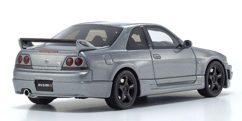 Kyosho Original Nissan Skyline R33 Nismo Grand Touring Car Gray Finished Product KSR43109GR 1/43 GT-R