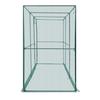 Crop Cage, 3.56 x 1.2 x 1.94 m Plant Protection Tent with Zippered Door, Wind-Resistant Tall Crop Cage, Easy to Install, Outdoor Raised Bed Cover,