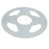 T8F 64T Chainring 54mm 4 Hole Steel Excellent Toughness  Motorcycle Sprocket for 47cc 49cc  