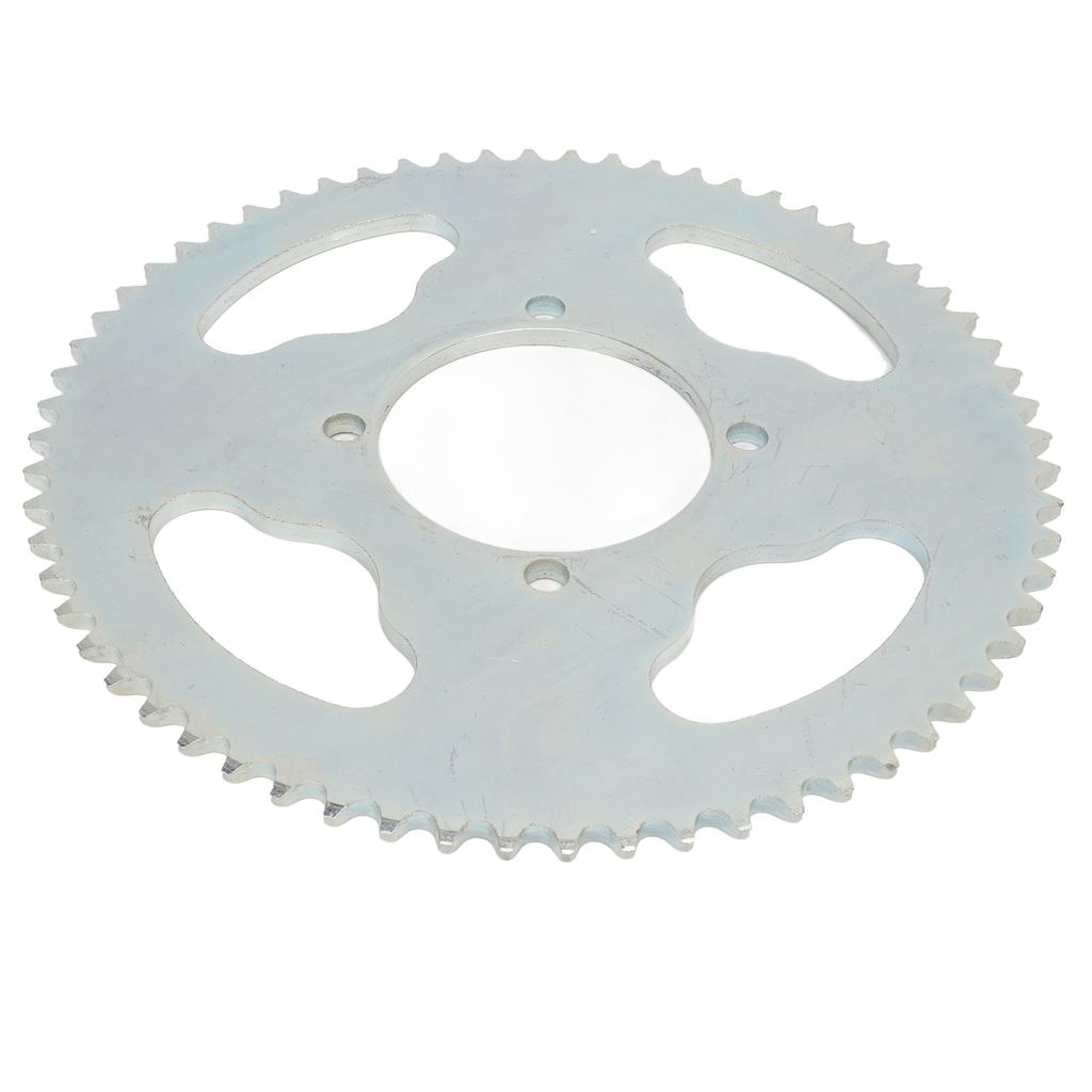 T8F 64T Chainring 54mm 4 Hole Steel Excellent Toughness Motorcycle Sprocket for 47cc 49cc