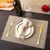 Placemat with Table Towel, Table Mat, Casserole Mat, Suitable for Family Kitchen, Western Dining Mat, Waterproof and Oil-proof