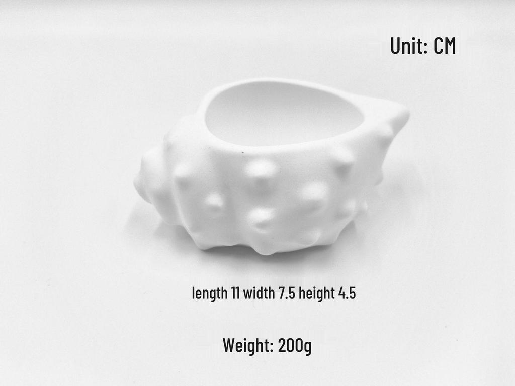 Seashell & Moon Scented Candle Holder and Decorative Tray