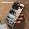 Чехол для телефона в гоночном стиле с принтом, подходит для iPhone 17 16 15 14 13 12 11 Pro/Max/Plus, противоударный задний чехол