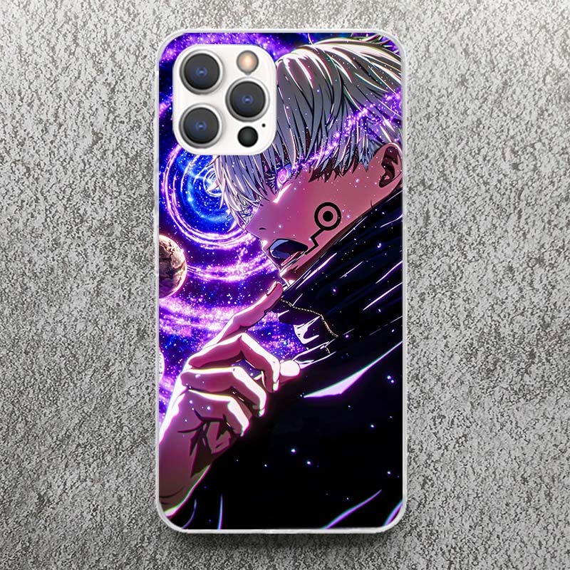 Kaisen J-Jujutsu Инумаки Тоге Чехол для телефона Для iPhone 13 12 Mini 11 Pro Max XS XR X Max 7 Plus 8 SE 6 6S 5 5S Мягкий силикон Печать