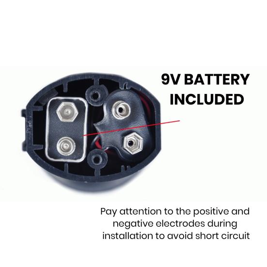 Ultra-loud Electronic Bicycle Bell Waterproof Compact Size Universal Simple Installation Alarm Bell Bike