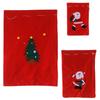 Christmas Gift Bag Large Size Nonwoven Fabric Candy Gifts Bag Santa Gift Bags for Holiday Decor Family Celebration
